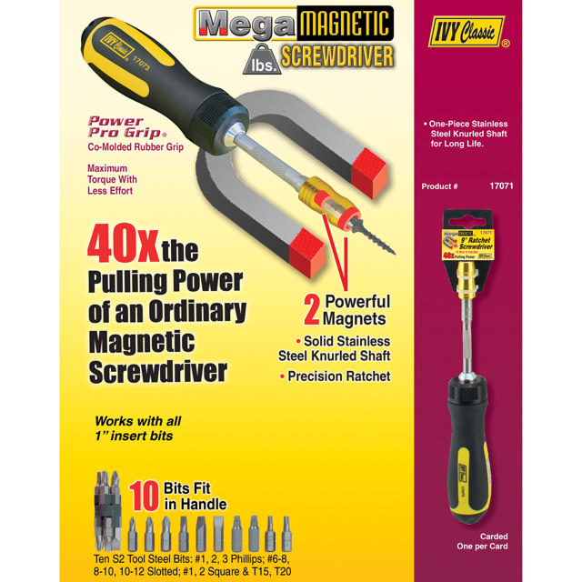 6 in 1 Screwdriver Rubber Grip