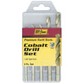 5 Pc. Cobalt Drill Bit Set