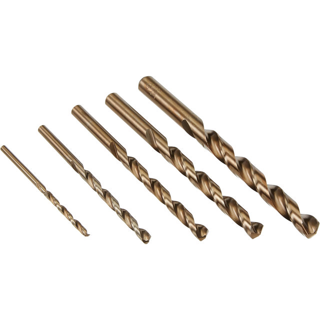 5 Pc. Cobalt Drill Bit Set