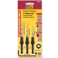 4 Pc. Set Countersink Tapered Drills 6, 8, 10, M2 HSS