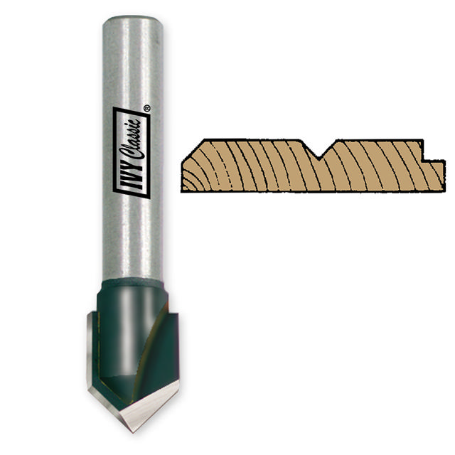 90 V Groove Router Bit