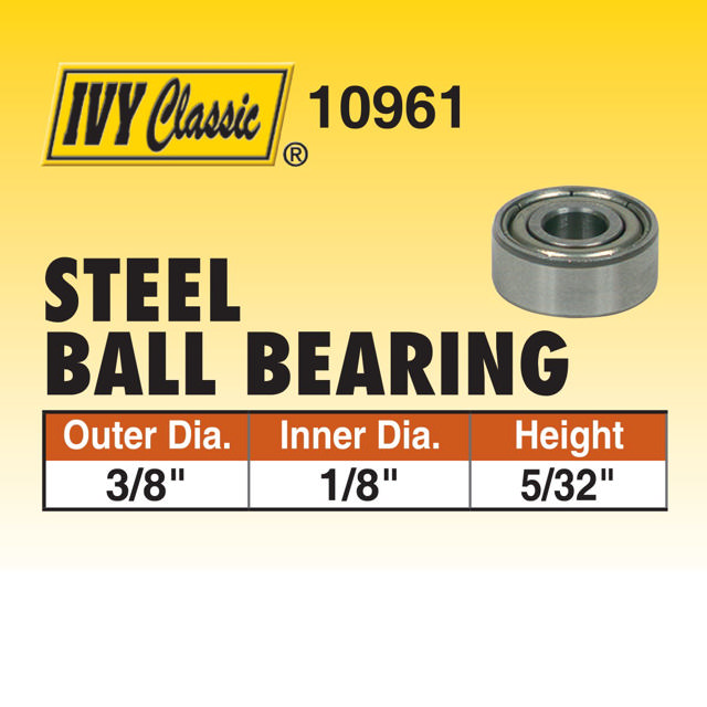 Ball Bearing 3/8 x 1/8 x 5/32