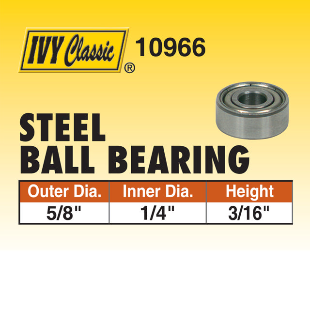 Ball Bearing 5/8 x 1/4 x 3/16