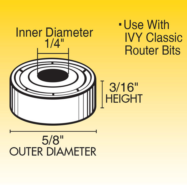 Ball Bearing 5/8 x 1/4 x 3/16