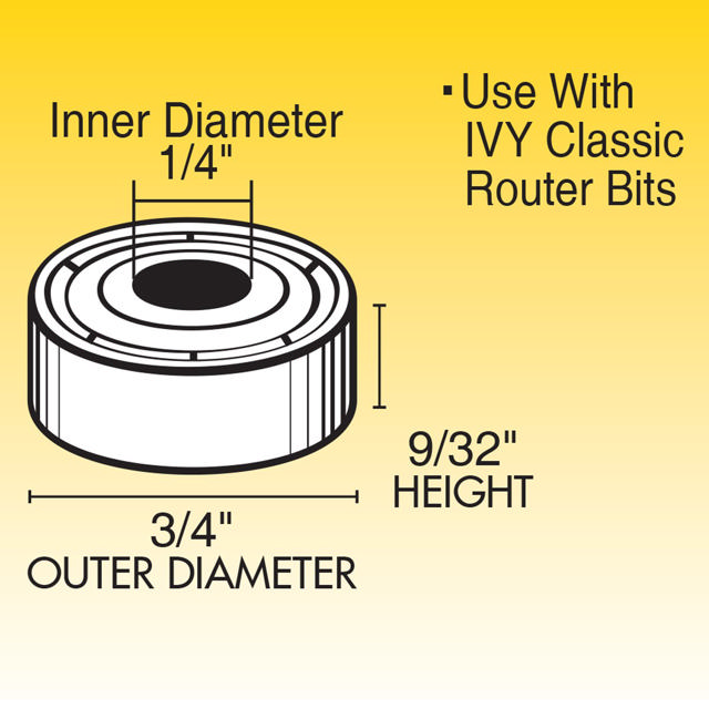 Ball Bearing 3/4 x 1/4 x 9/32