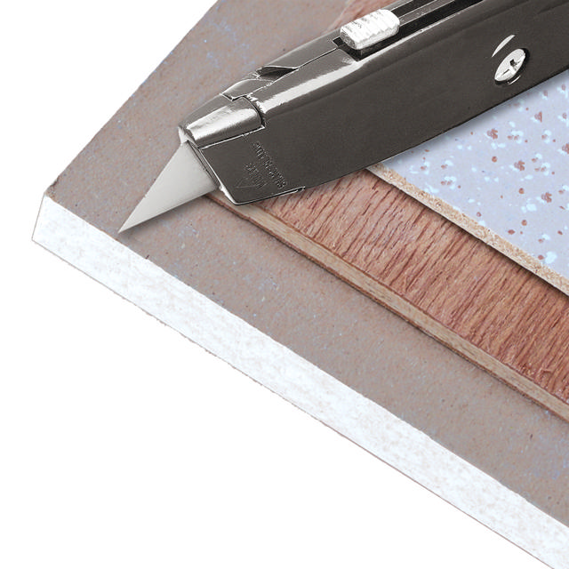 Double Interlock Retractable Utility Knife