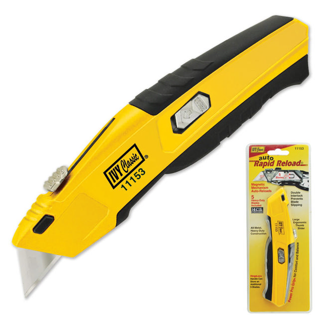 Hinge-Loc® Retactable Utility Knife