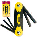 9 Pc. Folding Hex Key Set - English