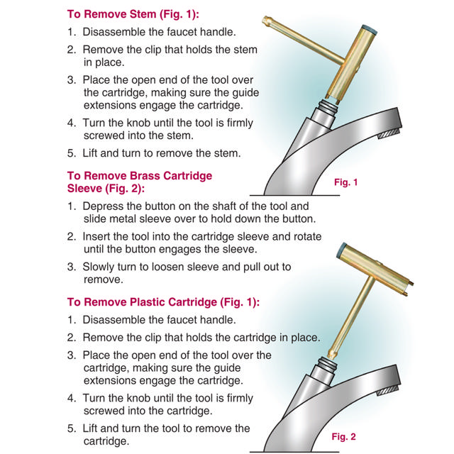 Moen Stem & Cartridge Wrench