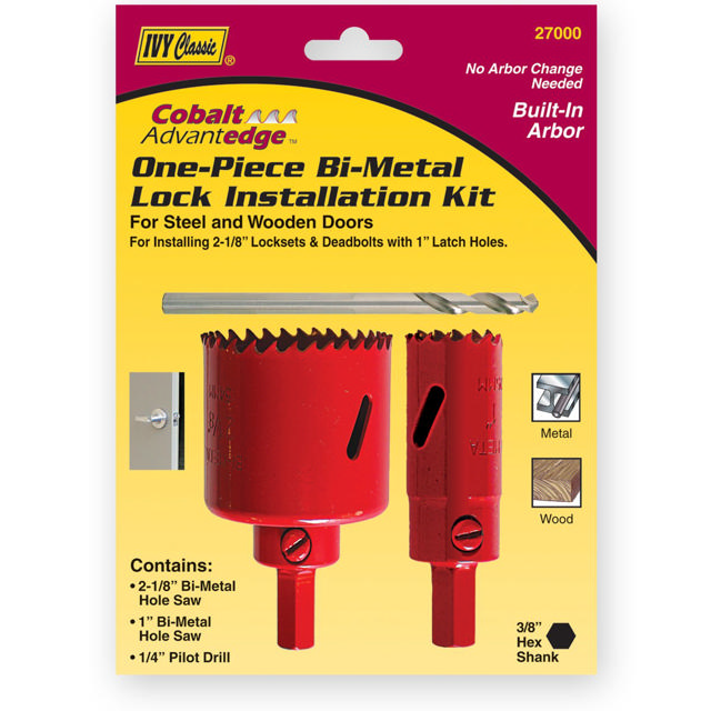 Bi-Metal Lock Install Kit