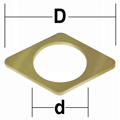 Metal Adaptor Diamond - 5/8