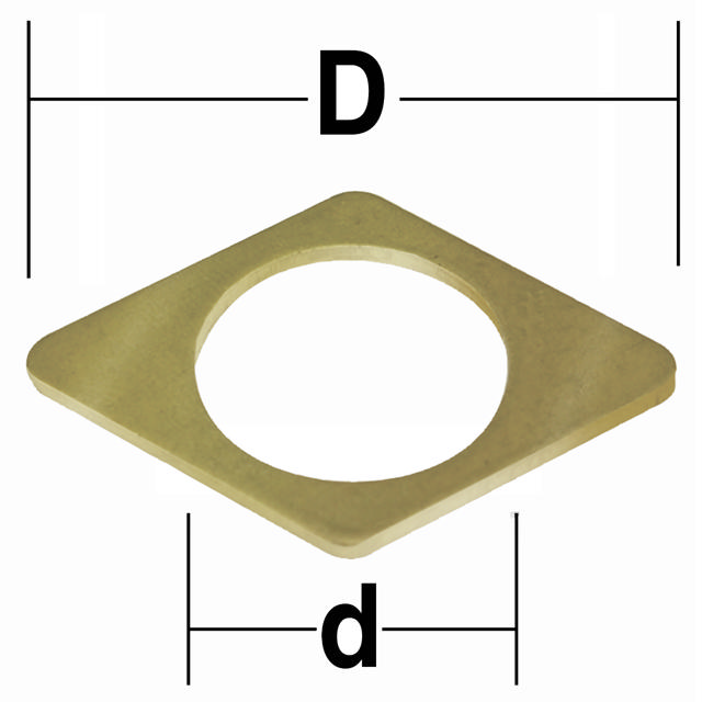 Metal Adaptor Diamond - 5/8