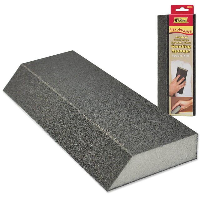 Angled XL Sanding Sponge 80/120 Grit