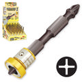 1 Phillips Dbl-Ended Mega-Magnetic Impact Plus Torsion Bits