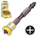 2 Phillips Dbl-Ended Mega-Magnetic Impact Plus Torsion Bits