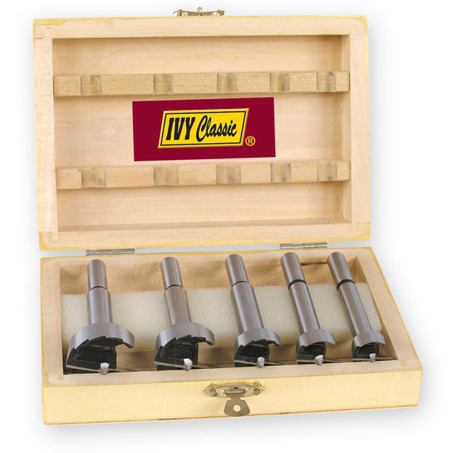 5 Pc. Forstner Bit Set