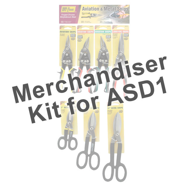 Merchandiser For Aviation & Metal Snips