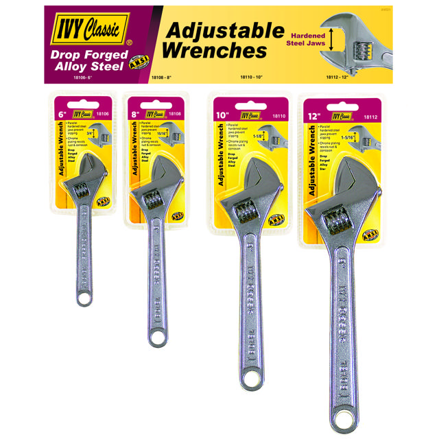 Adjustable Wrench Display