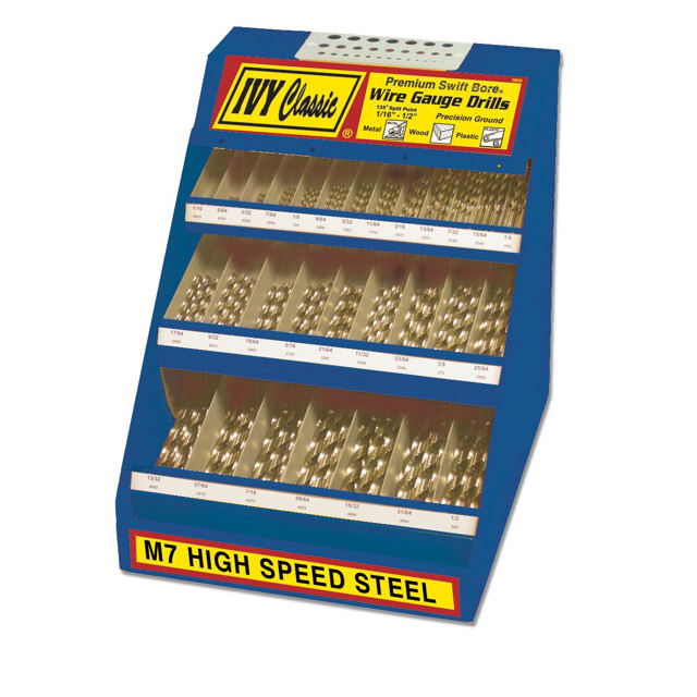 Wire Gauge Drill Bit Display - Bulk