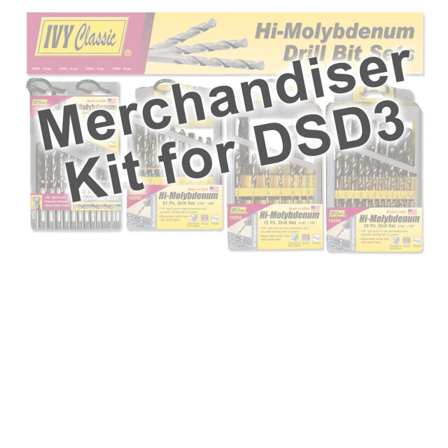 Merchandiser - Hi-Moly Drill Sets