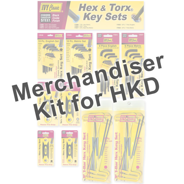 Merchandisr For Hex Key Set Display