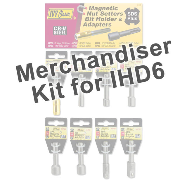 Merchandisr For SDS® Nut Setters and Holders Display