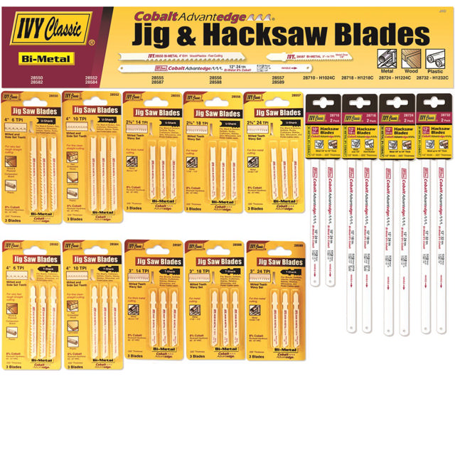 Bi-Metal Jig & Hacksaw Blades