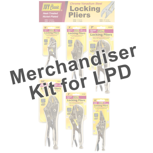 Merchandiser For Locking Pliers