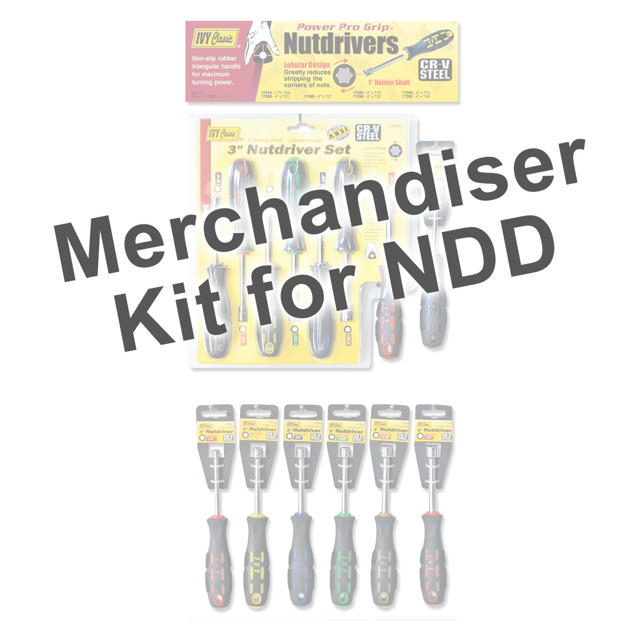 Merchandiser For Nutdrivers