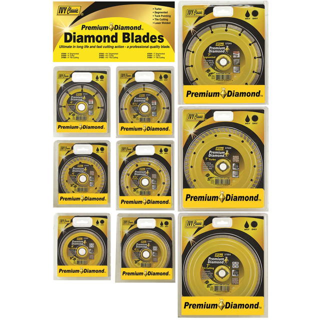 Premium Diamond Blade Display