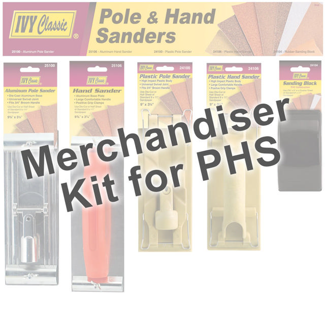 Merchandiser For Pole & Hand Sander Display