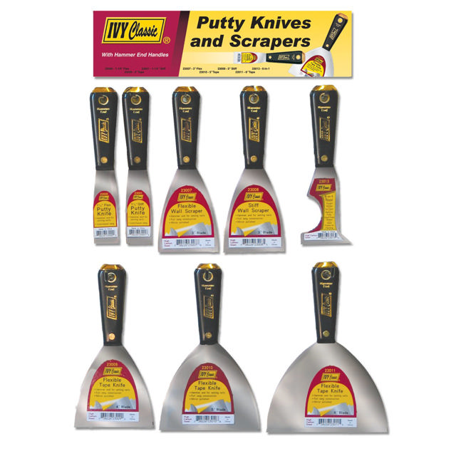 Putty Knife & Scraper Display