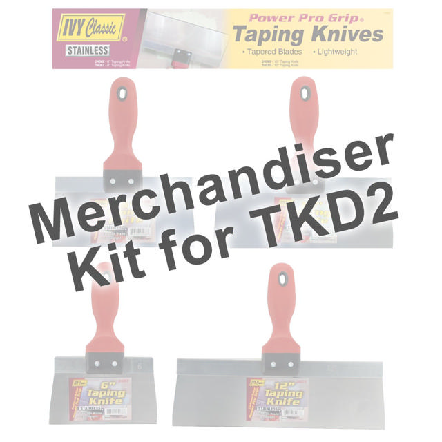 Merchandisr For Stainless Steel Taping Knife Display